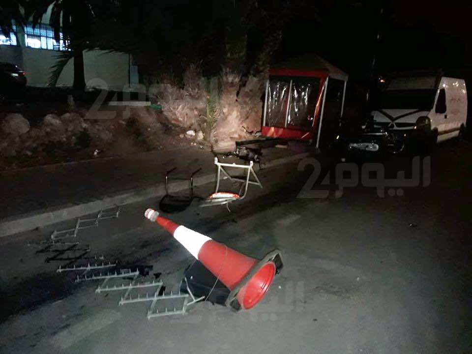 إصابة ثلاثة منهم ونقلهم إلى المستشفى.. عملية دهس تطال 3 عناصر شرطة في "باراج" في الدارالبيضاء - صور