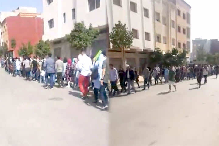 عاجل.. طلبة الناظور يقاطعون الإمتحانات احتجاجا على الأحكام الصادرة في حق الزفزافي ومن معه-فيديو