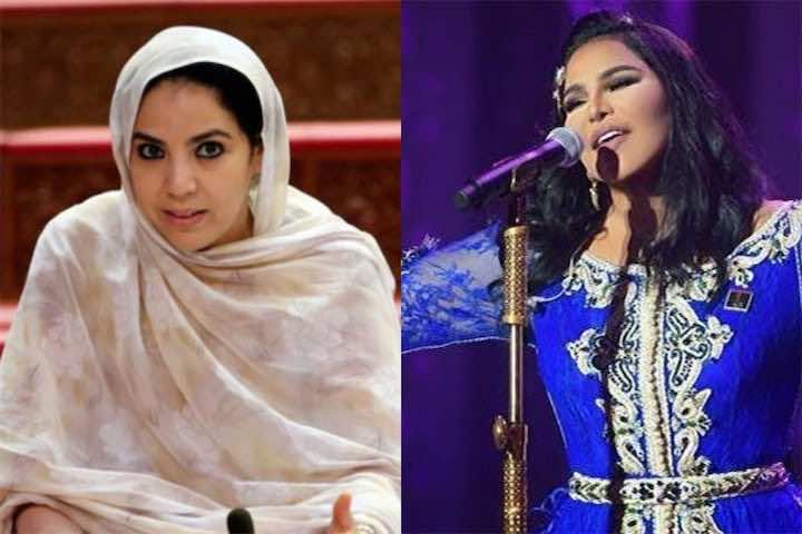 كاتبة الدولة تقيم عشاء فاخر على شرف النجمة أحلام-فيديو