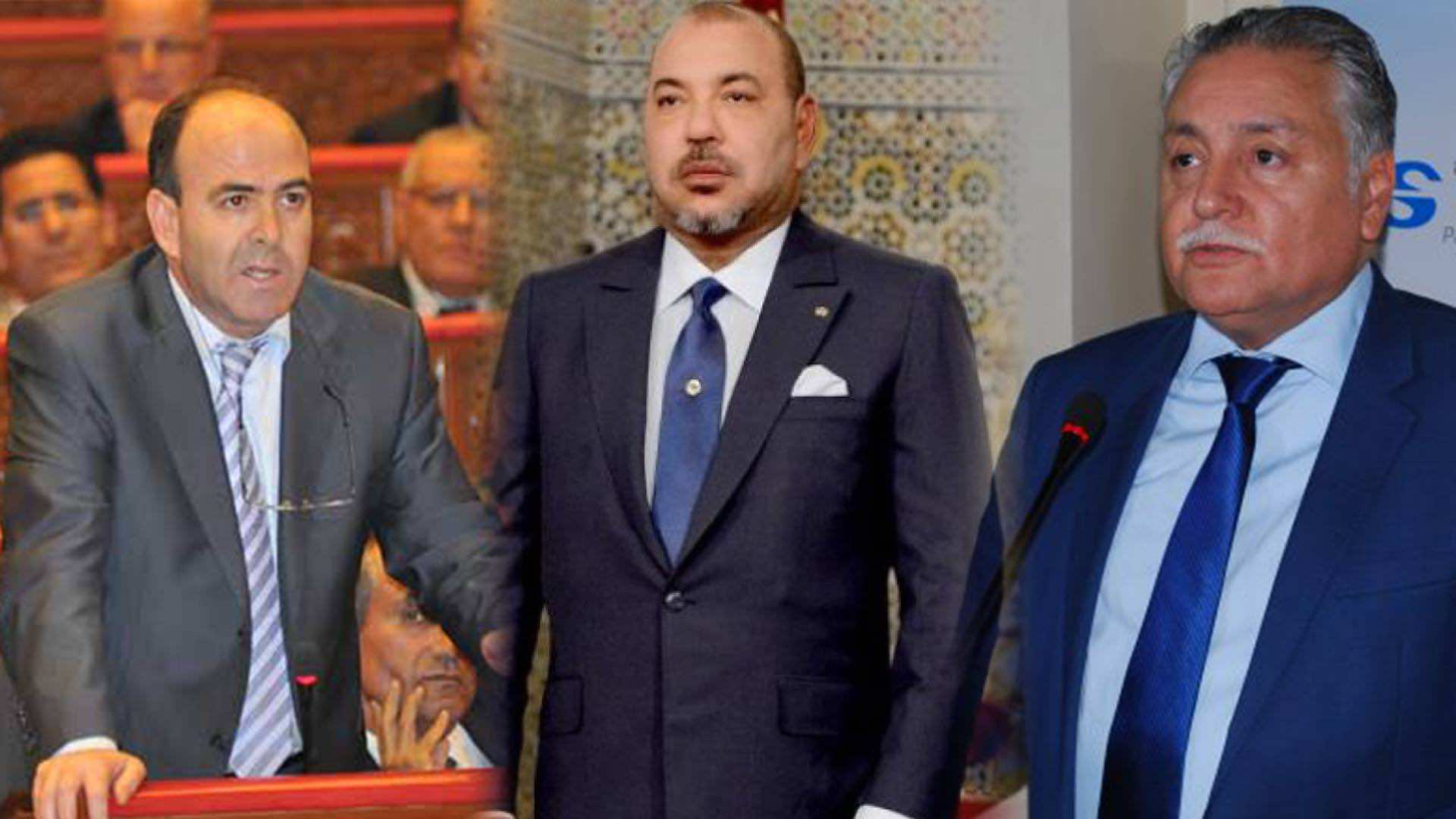 في يوم واحد...الملك يستقبل نبيل بنعبد الله وحكيم بنشماس في قصر الرباط