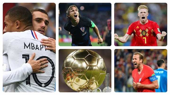 مودريتش يتقدم على رونالدو وميسي في استفتاء المرشحين للفوز بالكرة الذهبية