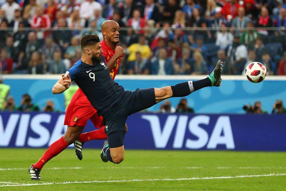 المنتخب الفرنسي ينهي أحلام بلجيكا ويعبر لنهائي كأس العالم روسيا2018