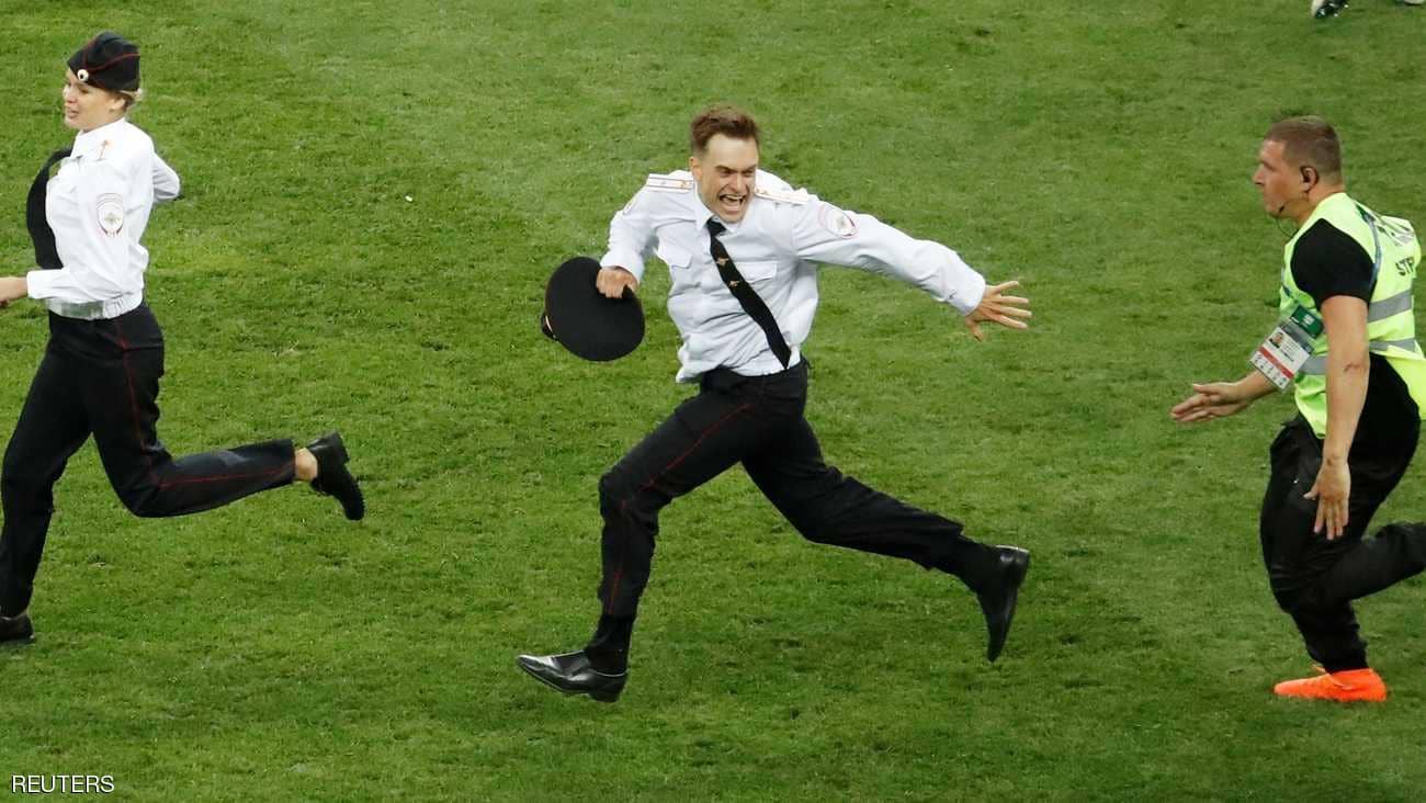 هذا مصير مقتحمي ملعب نهائي مونديال روسيا