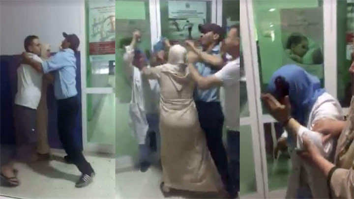 مواجهة عنيفة بين مرتفقة وممرضة في مستشفى تاونات..اشتباكات بالأيدي ودماء تسيل- فيديو