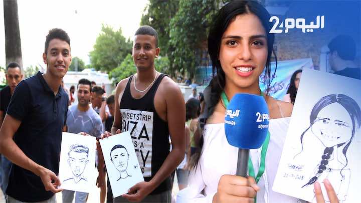 منبع رأس الماء بشفشاون يتحول من قبلة سياحية إلى محج لرسم "الوجوه الضاحكة" ـ فيديو ـ