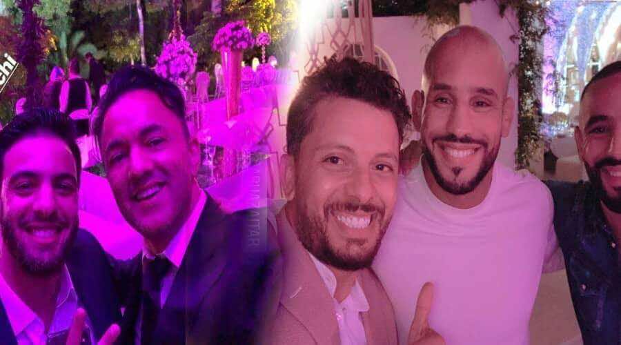 أبو زعيتر وفنانون في عرس شقيقة زوجة "ريدوان"- فيديو