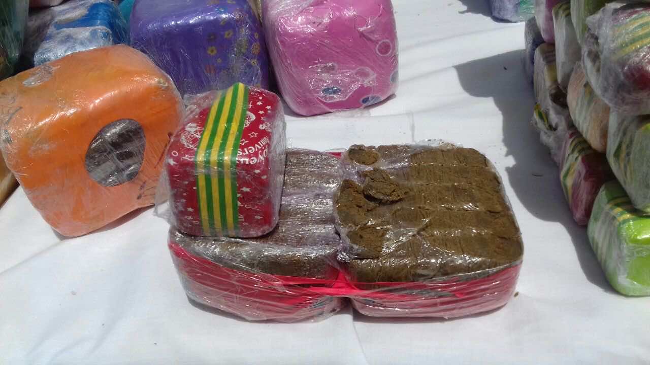 حجز 36 كيلوغراما من مخدر الشيرا بمعبر باب سبتة