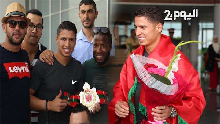 استقبال حار للتيجارتي بعد فوزه بالجائزة الدولية الكبرى للكيك بوكسينغ  ـ فيديو ـ