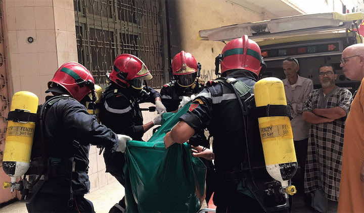 العثور على جثة متحللة وسط الناظور يستنفر السلطات ـ صور
