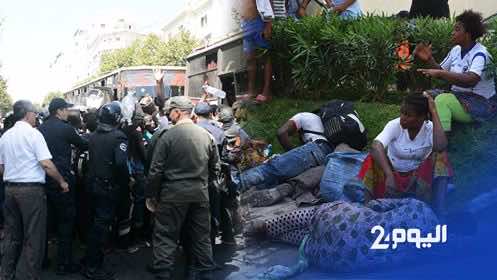 المهاجرون "يثورون" في طنجة والسلطات تتدخل بقوة لترحيلهم -فيديو