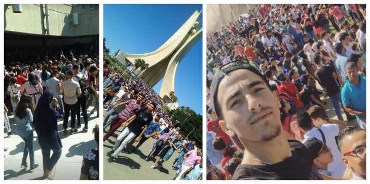 جزائري يجمع 10 آلاف شخص من سناب شات في عيد ميلاده ويتسبب في حالة طوارئ بالعاصمة -فيديو