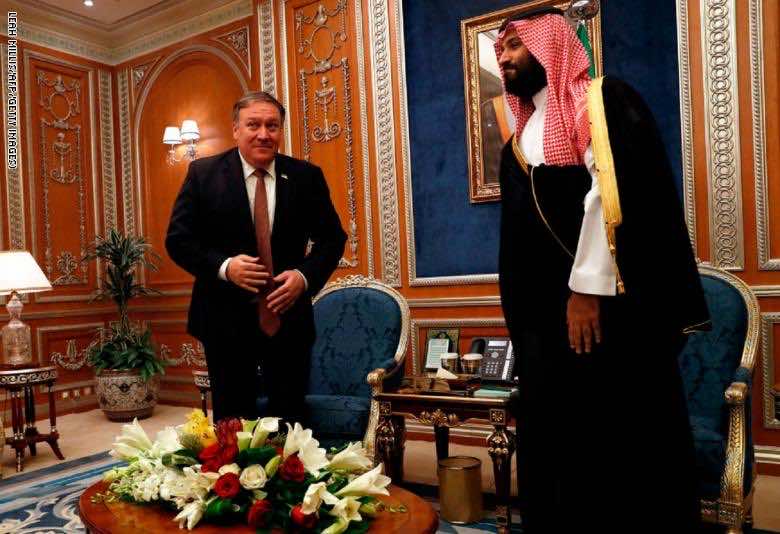 سي إن إن تكشف تفاصيل اجتماع الرياض.. بومبيو أخبر بن سلمان بأن مستقبله كملك "على المحك"