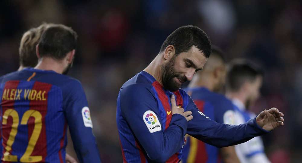 لاعب برشلونة متهم بالتورط في الانقلاب الفاشل على أردوغان