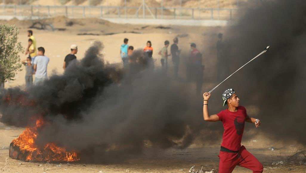 استشهاد خمسة فلسطينيين برصاص الجيش الإسرائيلي في مسيرة العودة
