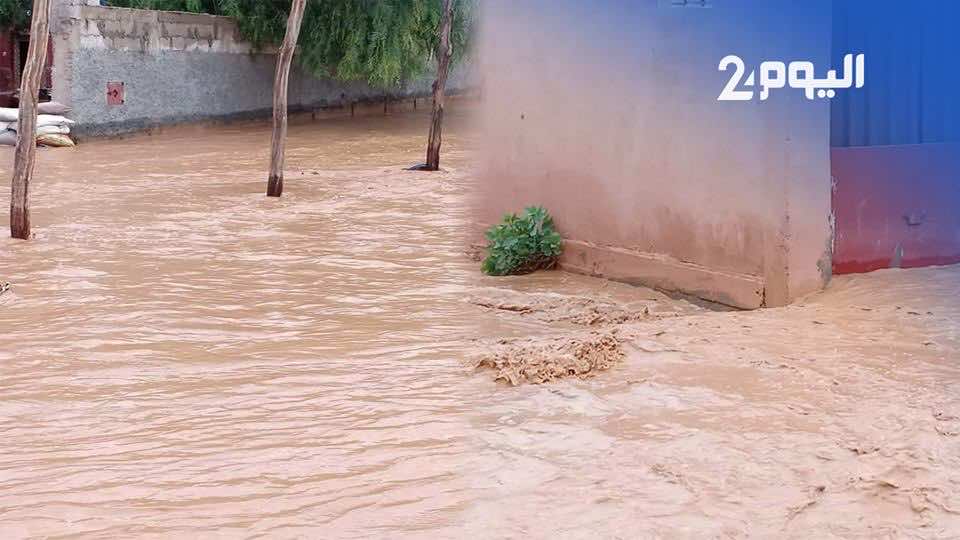-الفيضانات تضرب دواوير بإقليم إنزكان وتتسبب في عزلة عدد منها- فيديو