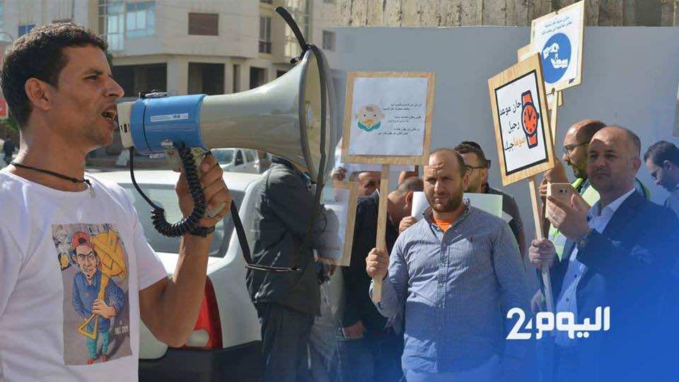 طالبوا برحيل الشركة وإيقاف نشاطها  .. "الصابو"يخرج مواطنين للاحتجاج بطنجة- فيديو"
