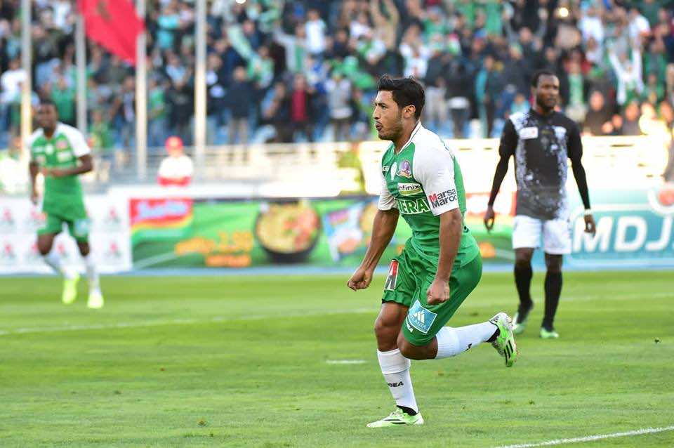 الرجاء منهزم أمام "الأوصيكا" في الشوط الأول