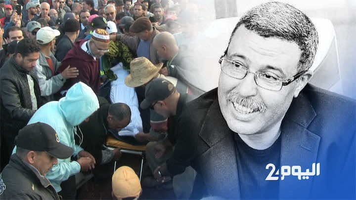 في أجواء حزينة..دموع الكبار والصغار ترافق مصطفى مديح إلى مثواه الأخير- فيديو