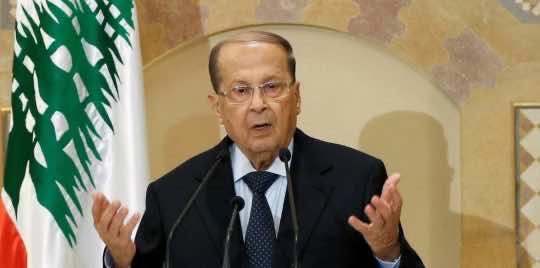 الرئيس اللبناني: توطين الفلسطينيين حيث يتواجدون مجزرة بحق العدالة