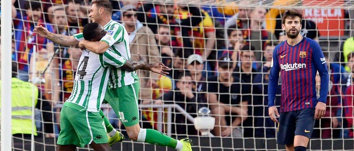 بيتيس يوقف قطار إنتصارات برشلونة بفوز مثير في الدوري الإسباني