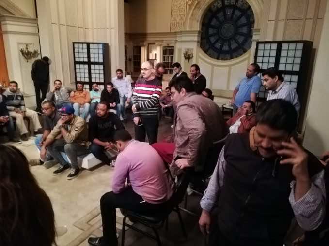 عاملون في قناة تلفزيونية مصرية يحتجزون رئيسهم
