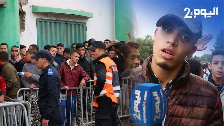 مد أخضر بملعب الوازيس قبل نهائي كأس"الكاف".. والرجاويون يشتكون من سوء التنظيم -فيديو-