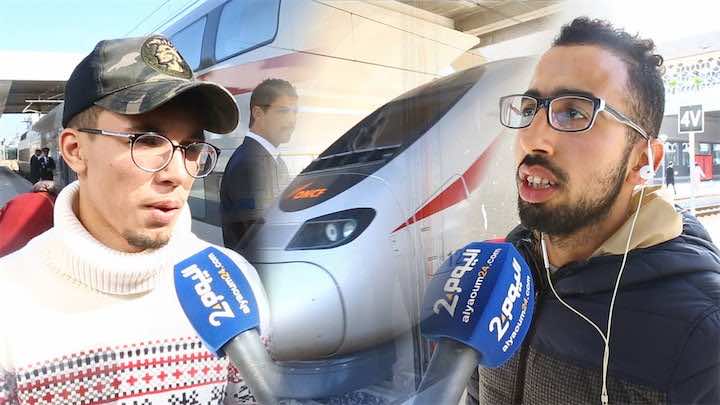 في أولى رحلاته المجانية..مسافرون: راضون عن "البراق".. تجربة فريدة وما حسيناش بالوقت -فيديو-