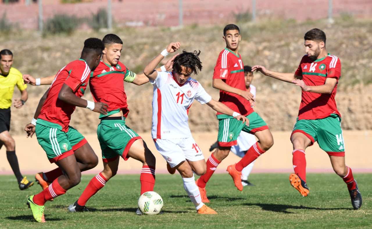 المنتخب المغربي ينتصر على تونس برباعية - صور