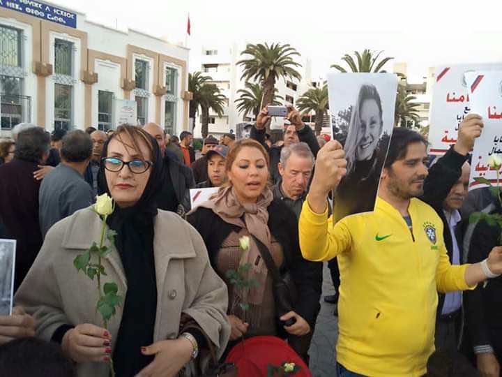 أكادير.. مغاربة يعزفون سمفونية السلام تنديدا بجريمة "شمهروش" -صور