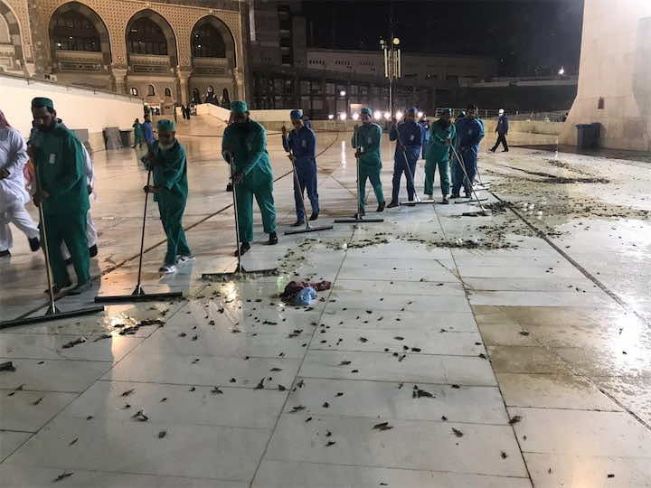 "صراصير الليل" تجتاح الحرم المكي.. والسلطات تستنفر فرق المكافحة-فيديو