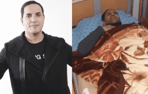 الفنان رامي لاباش ينجو من الموت في حادثة سير خطيرة
