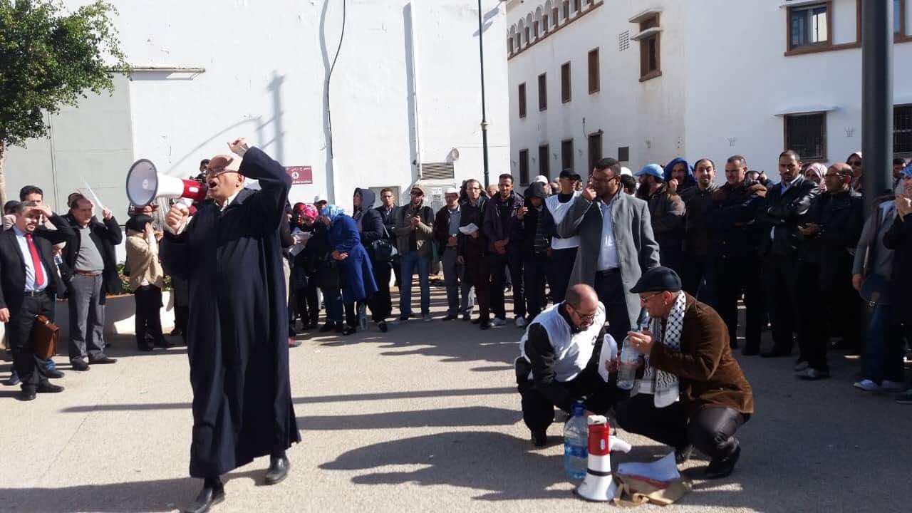 إنزال وطني للنساخ القضائيين الاثنين.. وقفة أمام وزارة العدل ومسيرة نحو البرلمان