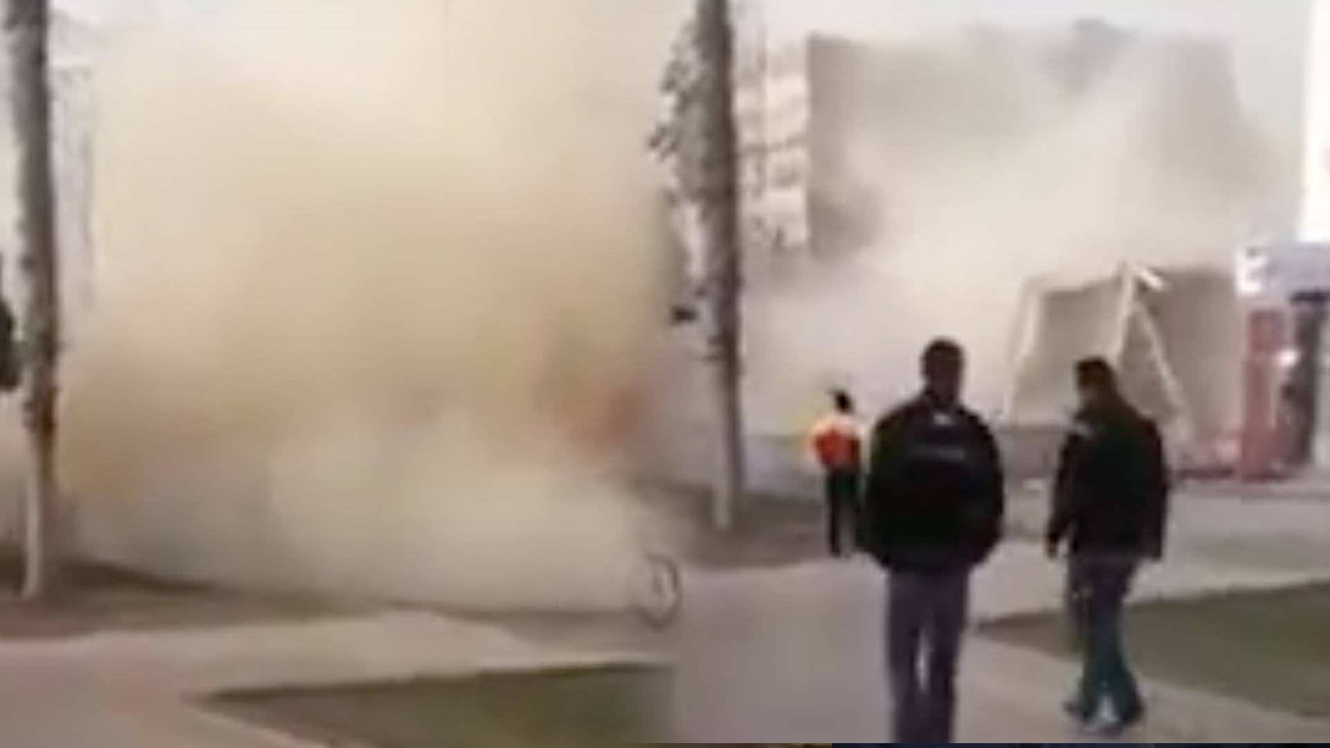 عاجل...انهيار عمارة سكنية في الفقيه بنصالح- التفاصيل بالفيديو