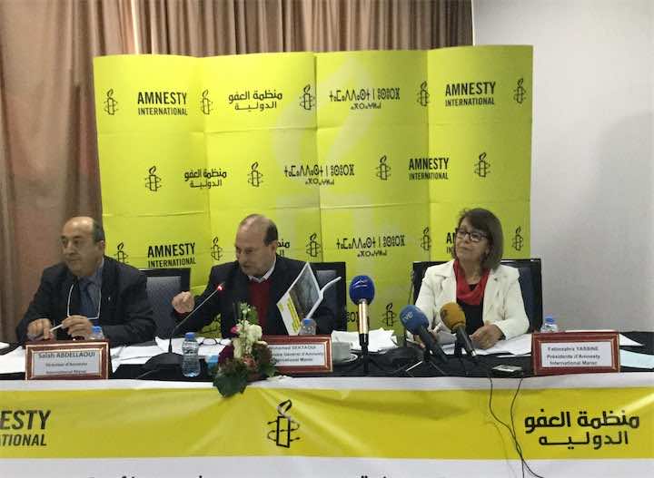 السكتاوي: المغرب منع خبراء "أمنستي" من دخول البلد لإجراء أبحاث حول وضع حقوق الإنسان