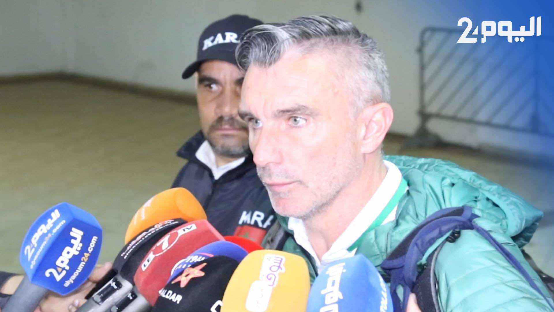 كارتيرون: لاعبو الرجاء استحقوا الفوز في الكلاسيكو  ولم أتقبل النتيجة-فيديو-