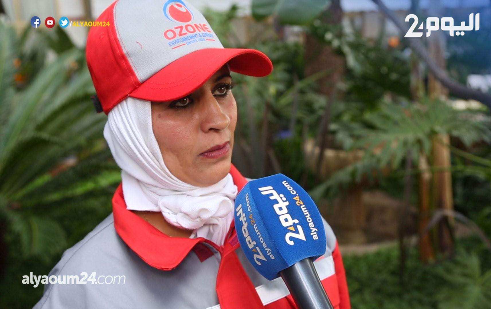 أول سائقة لشاحنات النظافة بالمغرب: لا أجد صعوبة في العمل اسوة بالرجال -فيديو-