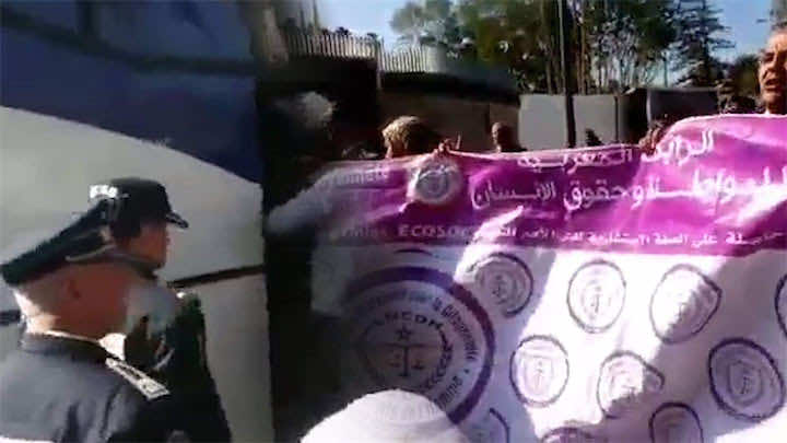لوجود تعليمات عليا.. منع وقفة أمام سفارة إسبانيا للمطالبة باسترجاع المحتلتين- فيديو