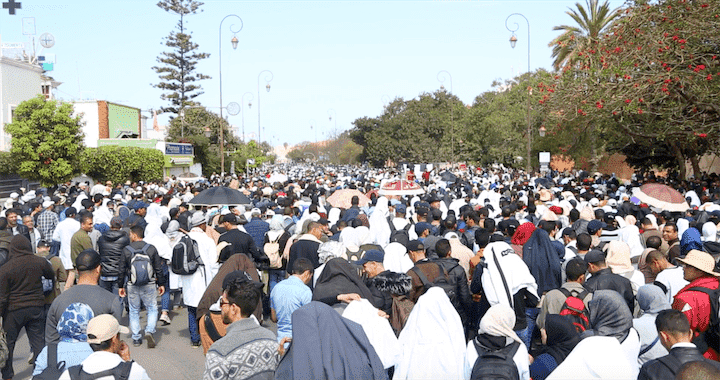 بعد مسيرة الرباط .. العدل والإحسان تعلن انضمامها لإضراب الأساتذة وتتهم الحكومة بالتخبط في فك ملف المتعاقدين