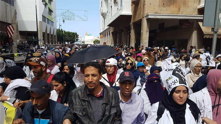 بعد المسيرة الرباط .. المتعاقدون يمددون إضرابهم وارتباك في التعليم العمومي لأسبوع رابع على التوالي