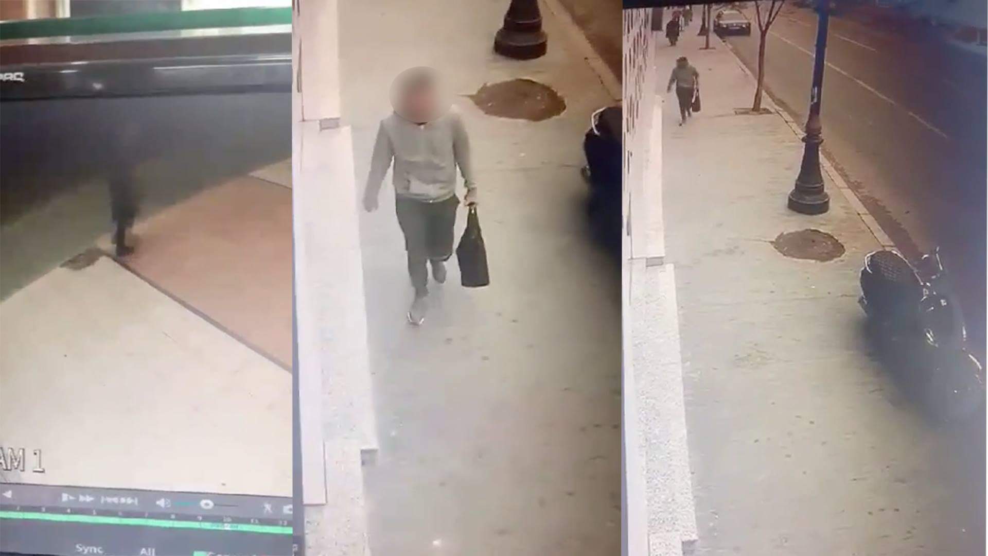 عدسات الكاميرا توثق عملية سرقة داخل وكالة بطنجة -فيديو