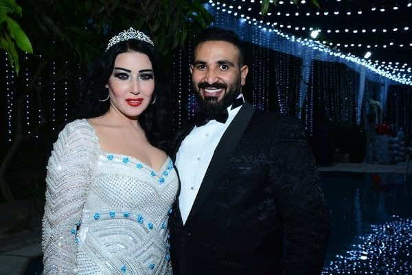 طلاق أحمد سعد وسمية الخشاب - صورة