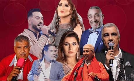 سكان القنيطرة في لقاء مع نجوم الفن المغربي