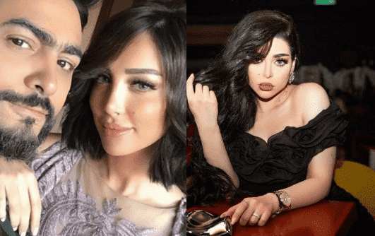 بعد أخبار زواج تامر حسني بجليلة المغربية.. زوجته بسمة بوسيل ترد