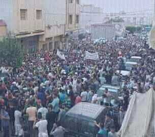 الحسيمة.. المئات يحتجون بعد تأييد الأحكام على معتقلي حراك الريف