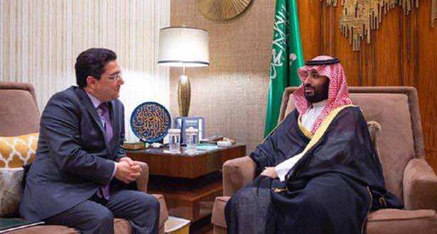 لأول مرة بعد توتر العلاقات بين البلدين.. بوريطة يسلم رسالة من الملك إلى ولي عهد السعودية