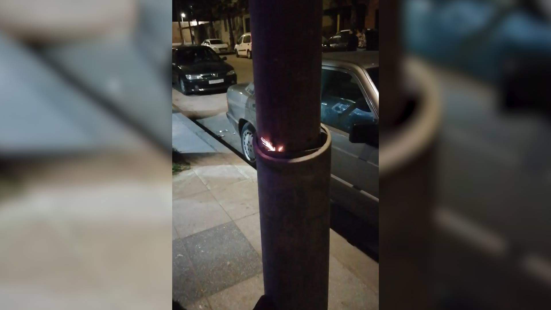 خطر الصعق من عمود كهربائي يهدد مواطنين بسلا.. والسلطات تتجاهل الأمر -فيديو