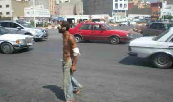 مختل عقليا يهدد سلامة ساكنة بني ملال.. دخل ثانوية واعتدى على المدير داخل مكتبه للمرة الثانية!
