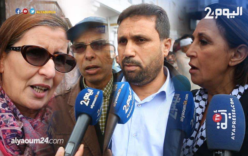 الرباط تهتز بشعارات ضد الفساد.. منيب: المغرب على نار.. وبناجح: أصحاب القرار شاردون - فيديو