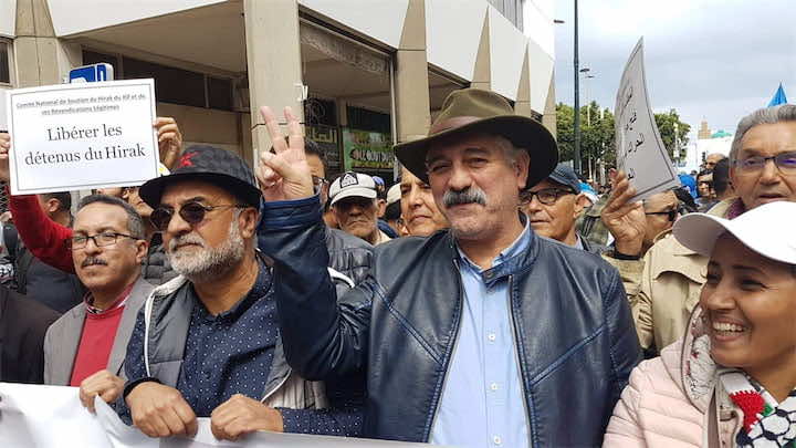 الممثل الشوبي حاضر في مسيرة "باراكة من الظلم"