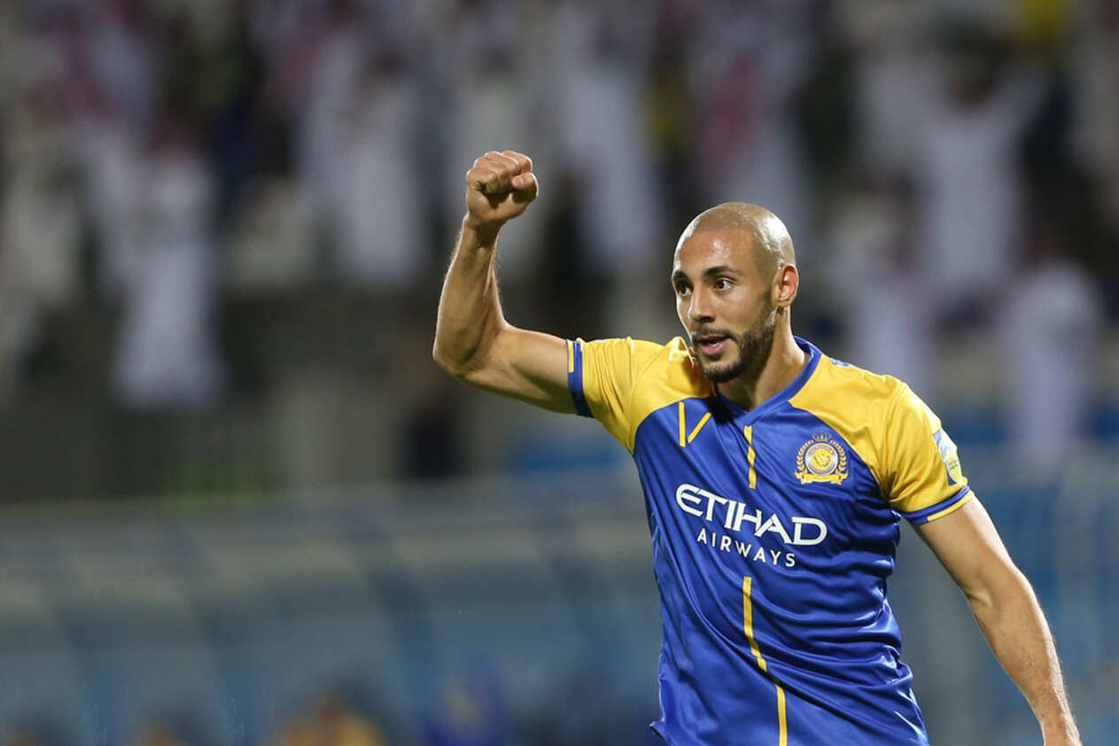 نجم الأسود أمرابط جاهز لقمة نصف نهائي كأس السعودية أمام رفاق داكوستا